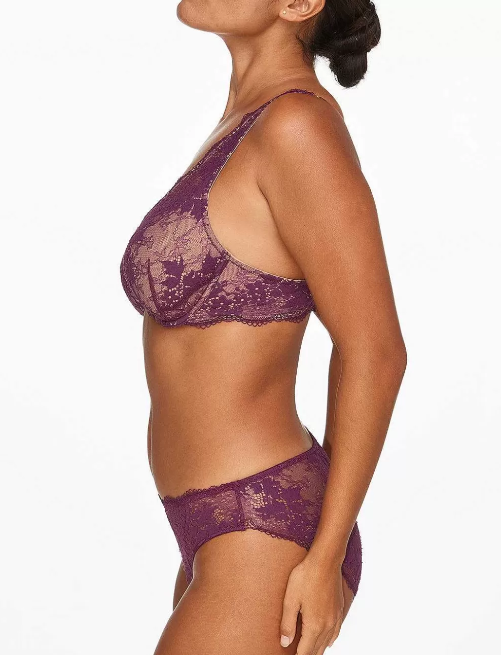 Plunge^ThirdLove All Day Lace Uplift Plunge Bra