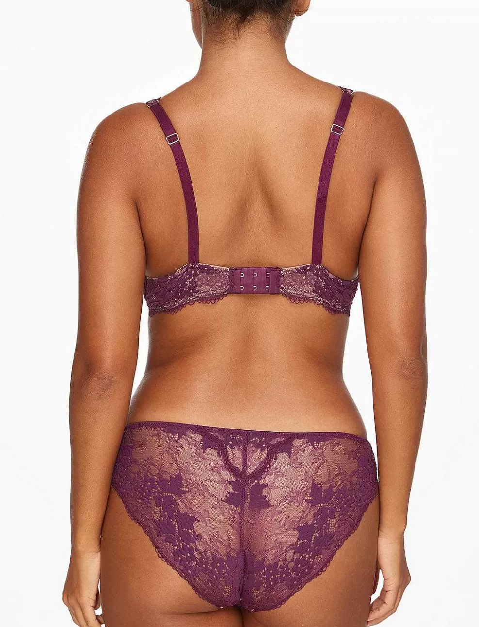 Plunge^ThirdLove All Day Lace Uplift Plunge Bra